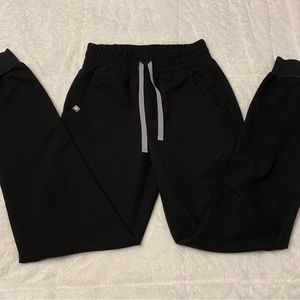 Figs Black Scrub Pants Size XS